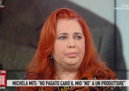 Le dichiarazioni choc di Michela Miti:  "Ho subito violenze da un produttore"